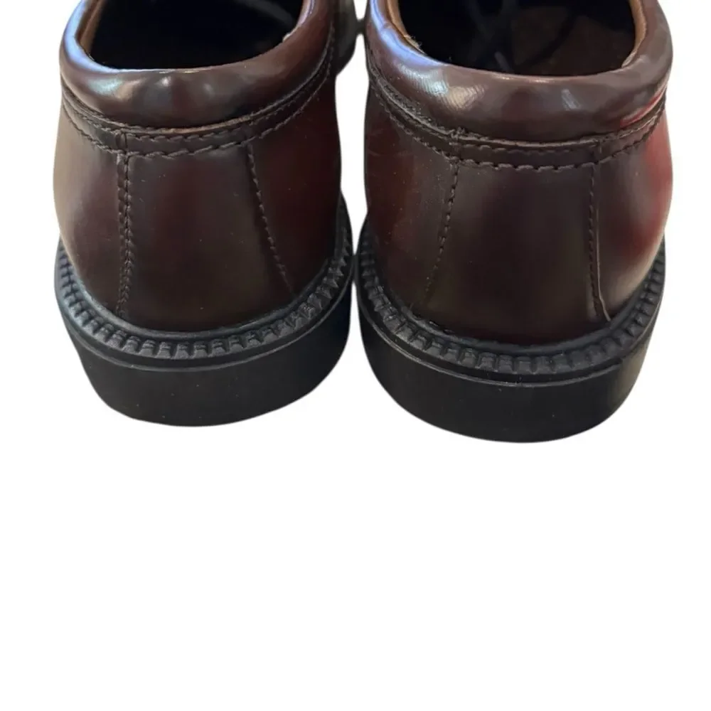New Dockers Gordon Cordovan Men's Leather Oxford Shoes 8.5